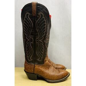 Vintage Hondo Western Women’s Brick/Brown Supple Leather Boots Sz 6.5B GORGEOUS